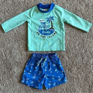 Baby boys swim set - 9 month